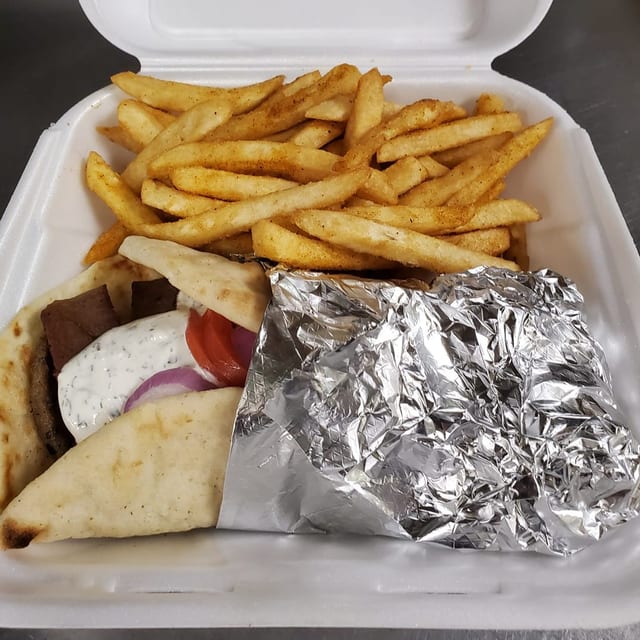 Gyro Sandwich.