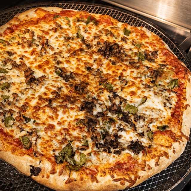 Philly Steak Pizza.