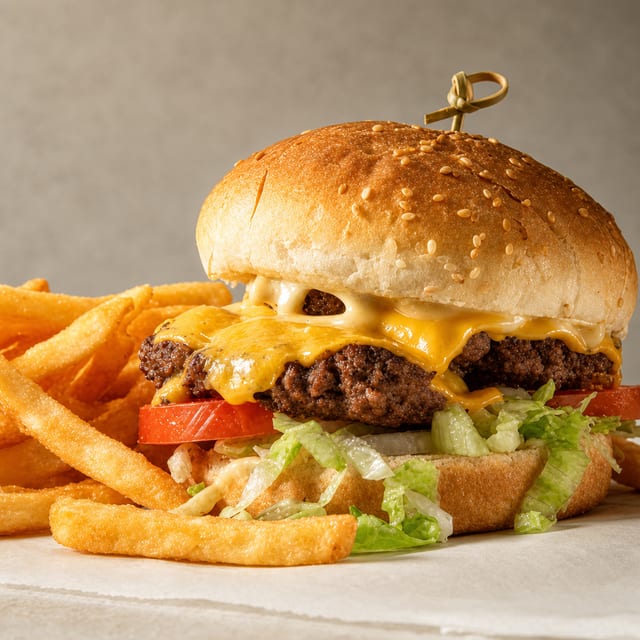 Double Cheeseburger.
