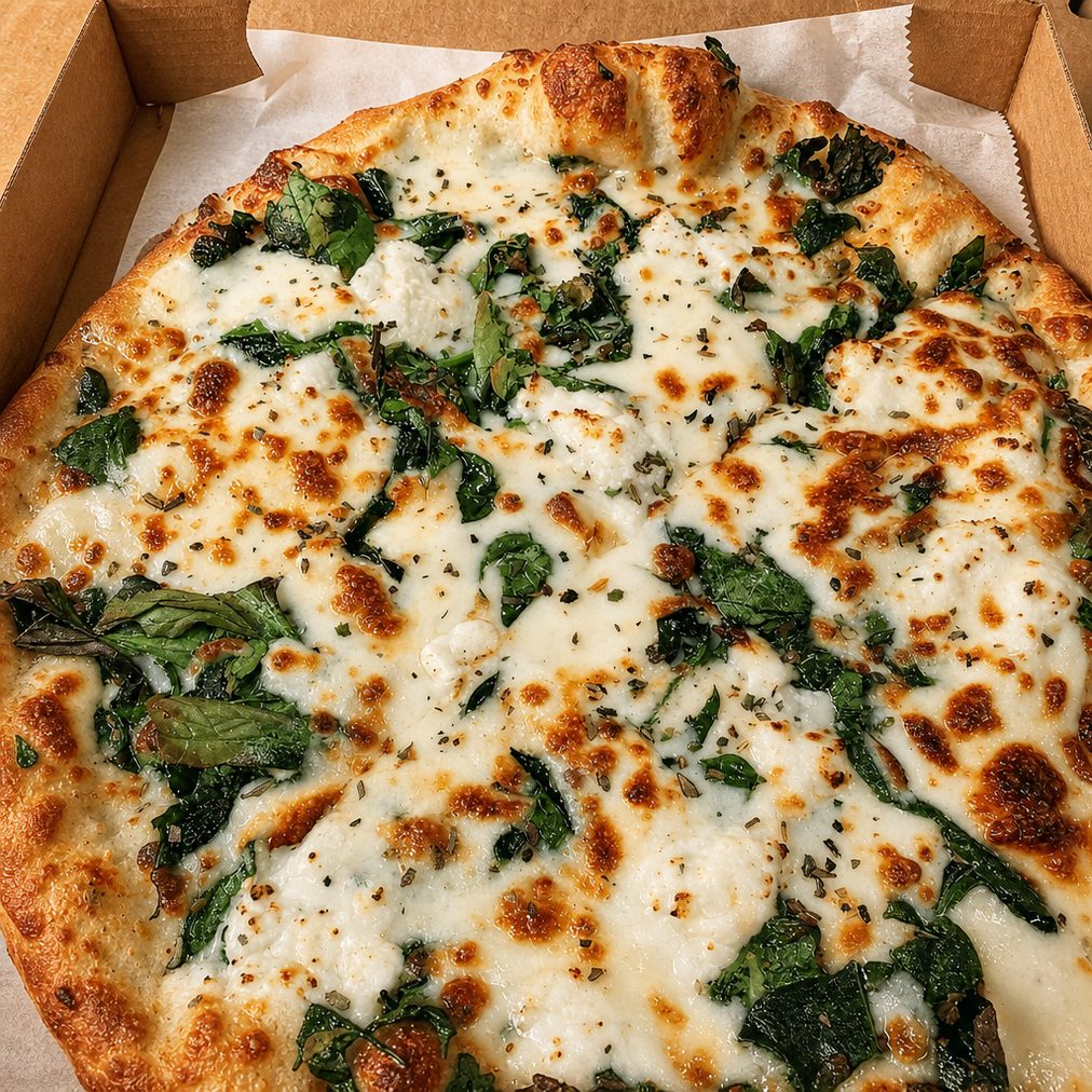 California White Pizza.
